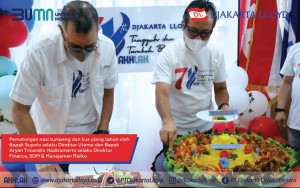 Perayaan HUT ke 71 Tahun  PT Djakarta Lloyd (Persero)